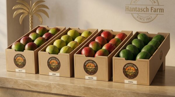 Frische Hantasch-Farm-Mangos – Keitt, Kent, Naomi und Butter-Mango